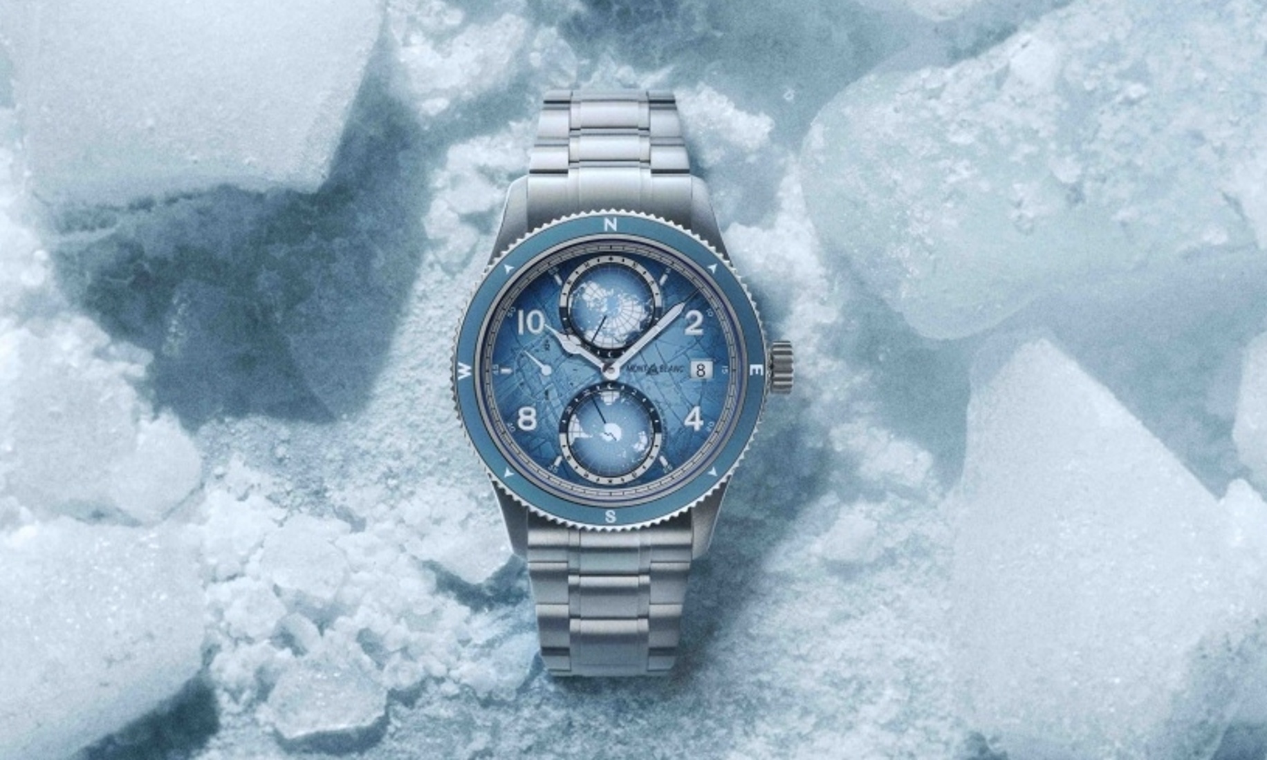 Za hranice ledovcové divočiny s hodinkami Montblanc 1858