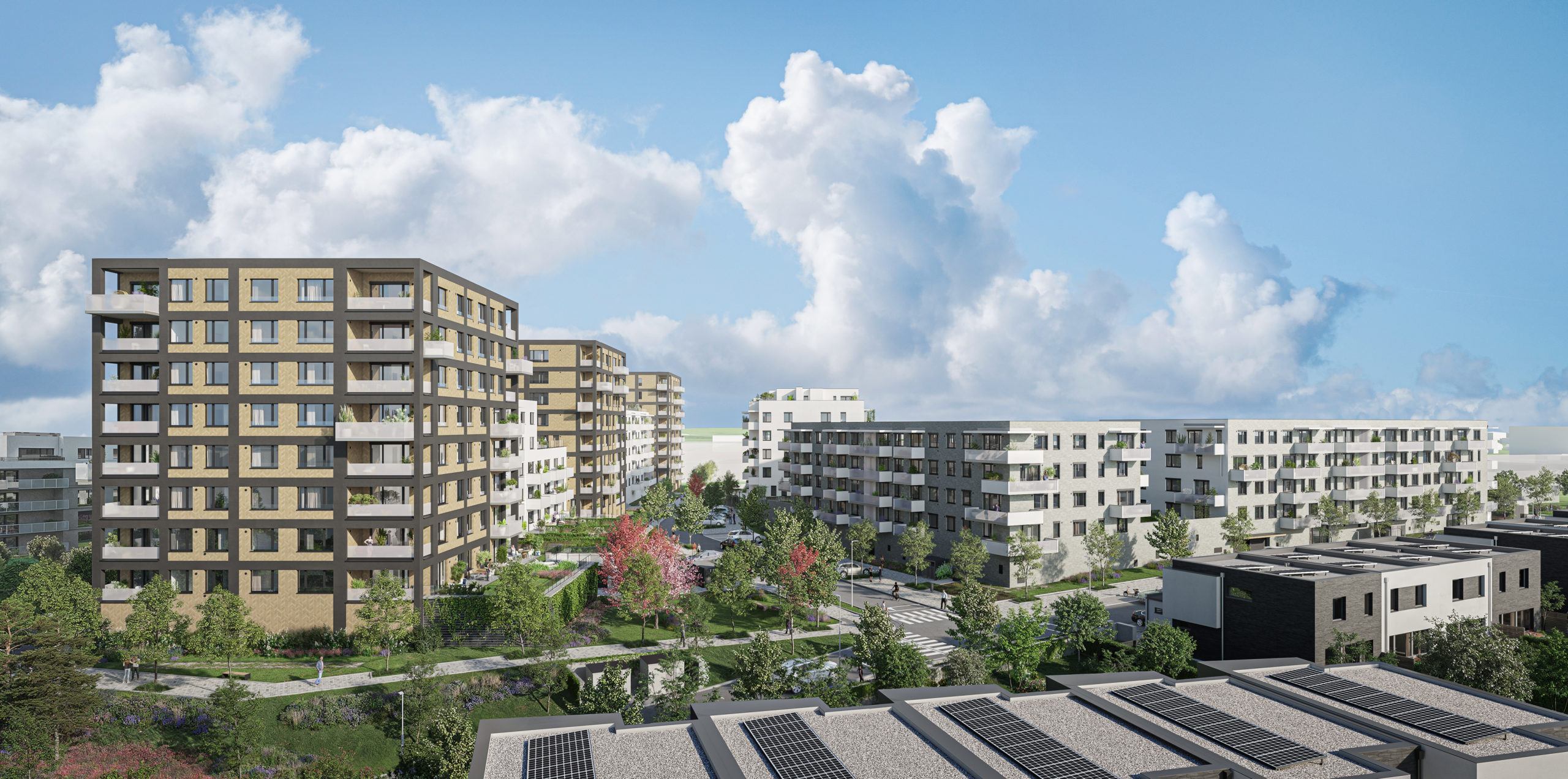 Residence Britská čtvrť nabídne 219 nových bytů k pronájmu