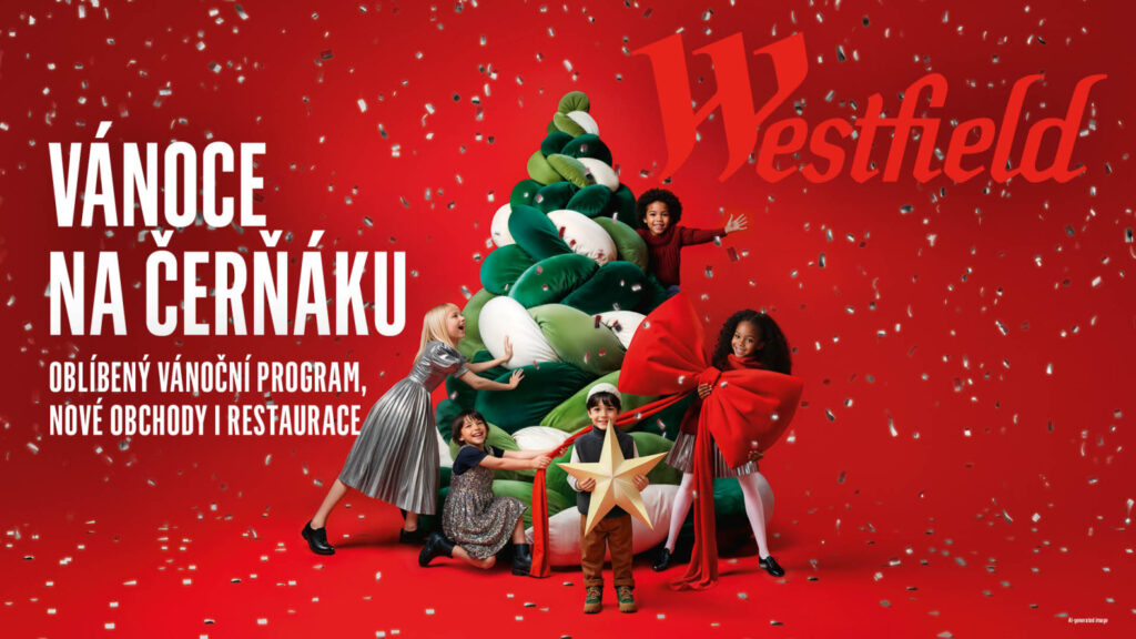 Westfield Černý Most přináší kouzelné Vánoce plné zážitků