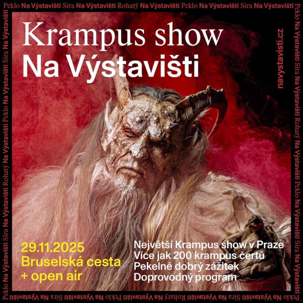 Areál pražského Výstaviště se promění v pravé peklo: Pátý ročník Krampus show bude v sobotu 29.11.