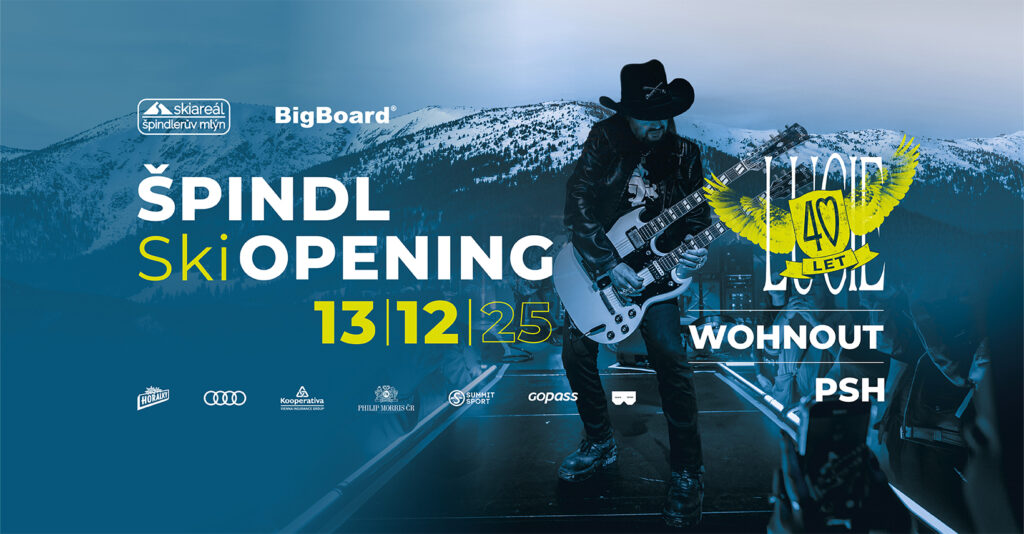 Špindl SkiOpening už se pomalu a jistě blíží - již 13. prosince: Lucie, Wohnout a PSH!