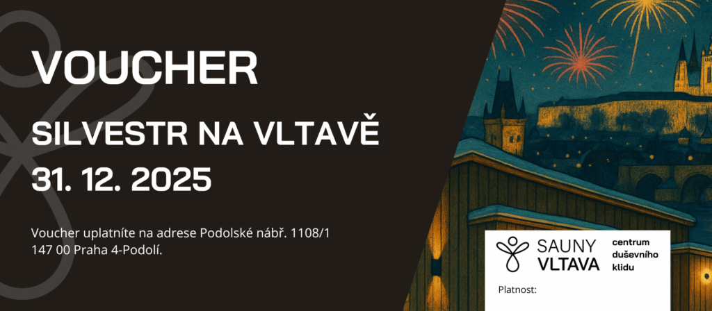 Vánoční dárek, který zahřeje tělo i duši: Dárkové vouchery do Sauny Vltava v Praze