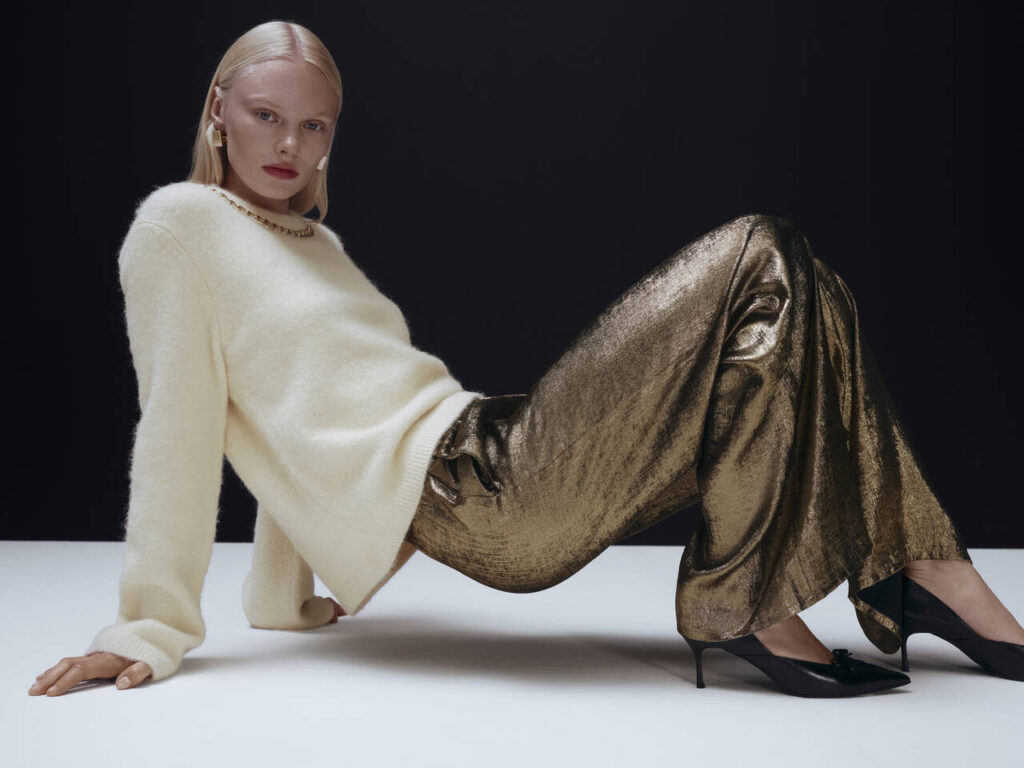 Nová sváteční kolekce Marks & Spencer plná výrazných kousků, třpytivých materiálů a elegantních detailů