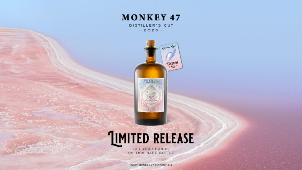 Limitovaná edice Monkey 47 Distiller’s Cut 2025 s mořskou solí z Camargue