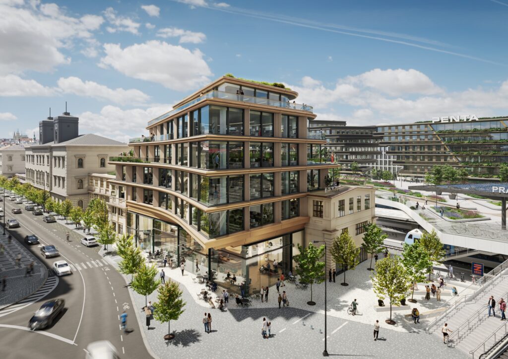 Projekt Hybe získal stavební povolení a zahajuje přestavbu historické budovy v Hybernské ulici