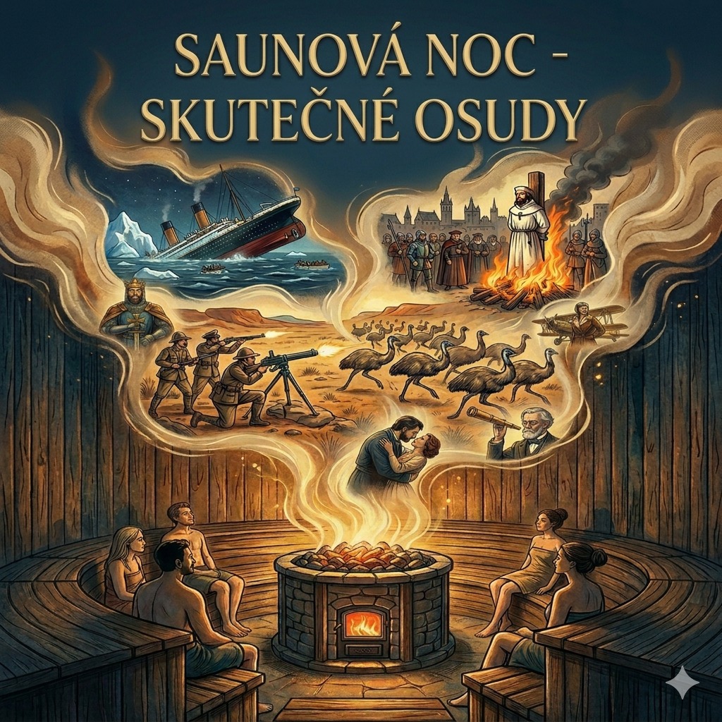 Saunová noc v Saunách Vltava: Skutečné osudy ožijí v páře a horku