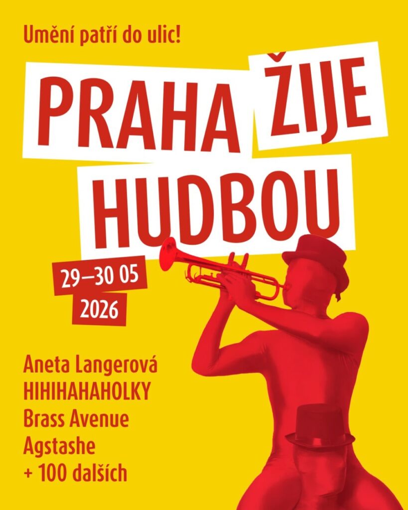 Festival Praha žije hudbou ovládne centrum metropole. PALLADIUM STAGE nabídne Anetu Langerovou i festivalový warm-up