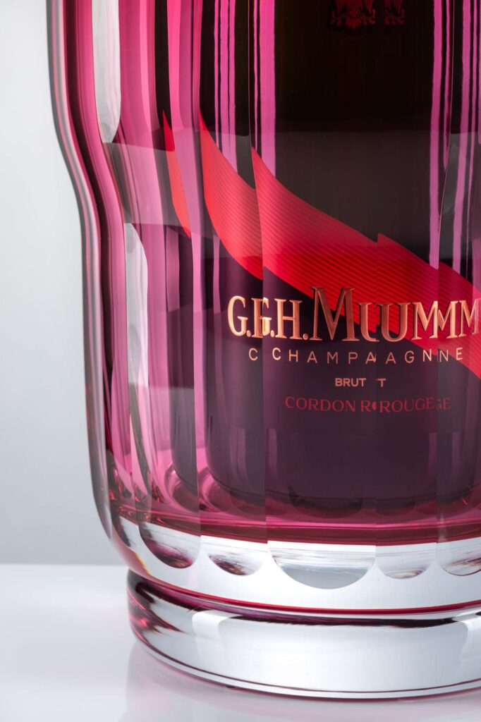 G. H. Mumm a František Jungvirt: unikátní spojení ikonického šampaňského a českého křišťálu