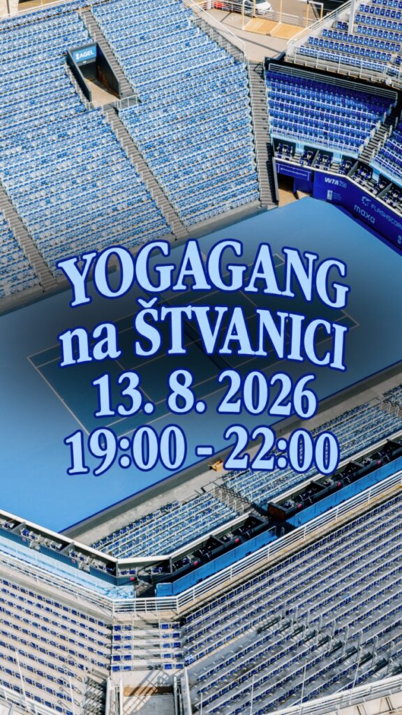 YOGAGANG poprvé ovládne Central Court Štvanice. V srdci Prahy vznikne na jediný večer jedinečný yoga zážitek