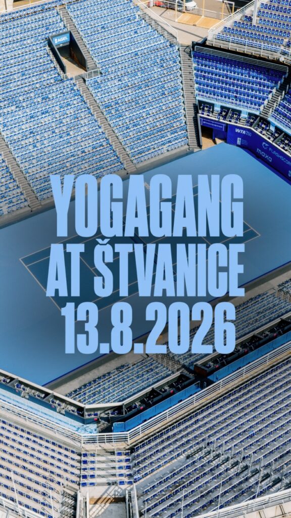 YOGAGANG poprvé ovládne Central Court Štvanice. V srdci Prahy vznikne na jediný večer jedinečný yoga zážitek