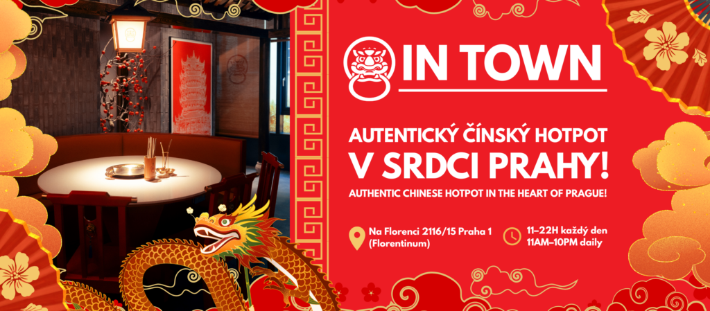 Autentický sečuánský hotpot v centru Prahy. V restauraci IN TOWN zažijete pravou Čínu všemi smysly