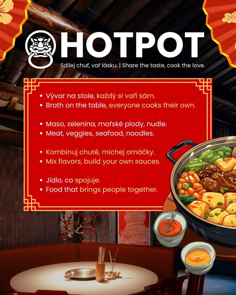 Autentický sečuánský hotpot v centru Prahy. V restauraci IN TOWN zažijete pravou Čínu všemi smysly