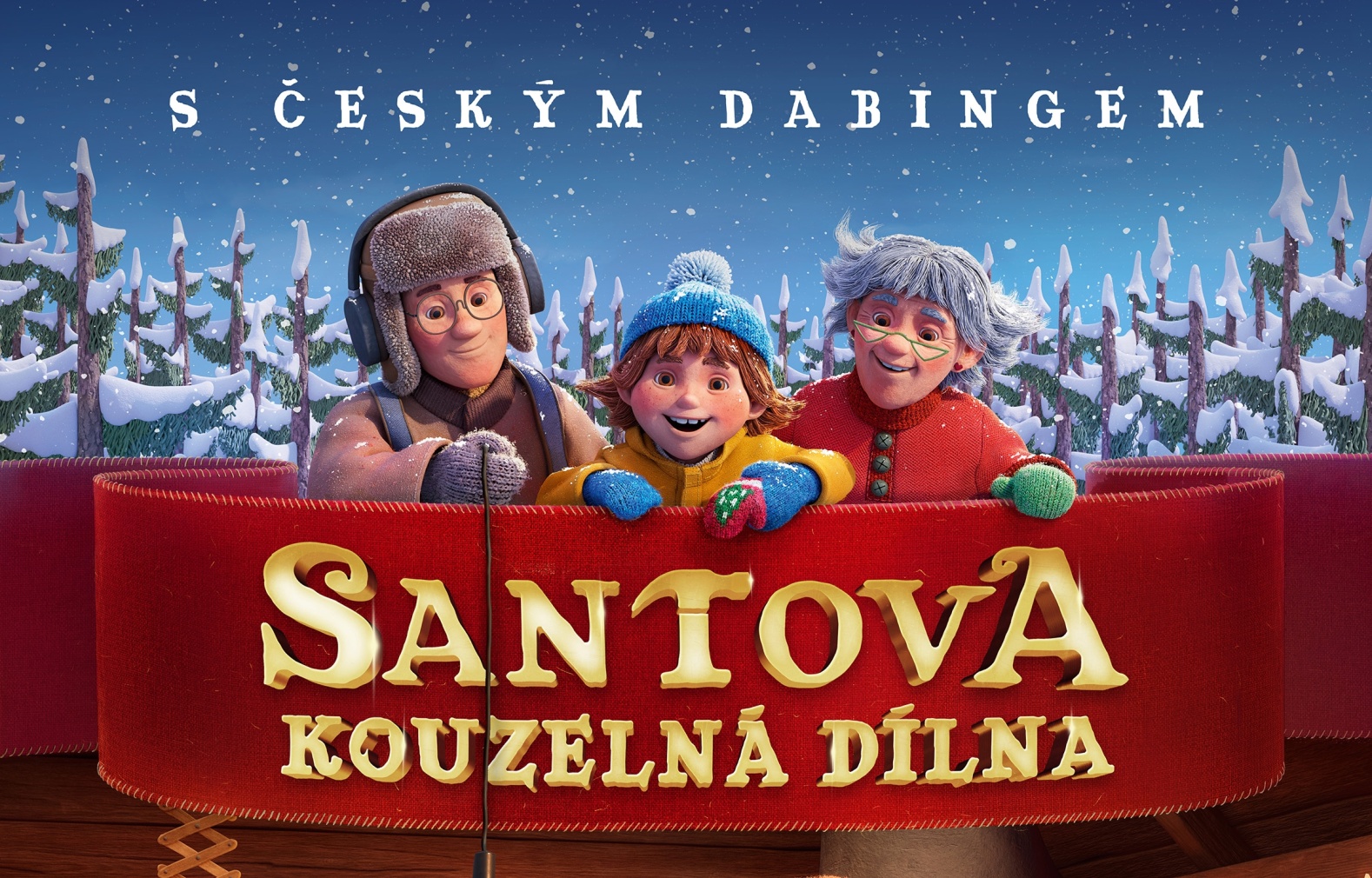 Santova kouzelná dílna zve do kin: Mari, táta a babička vyrazí za vánočním tajemstvím